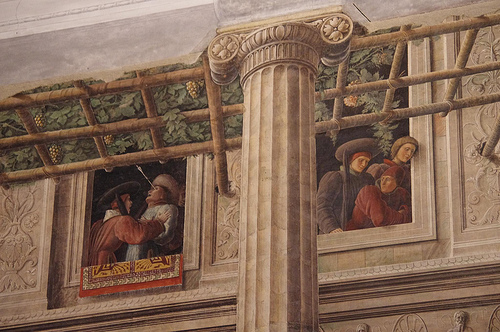 Frescoes inside the Chiesa degli Eremitani, Padova by David Bramhall